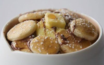 prepara mini pancakes